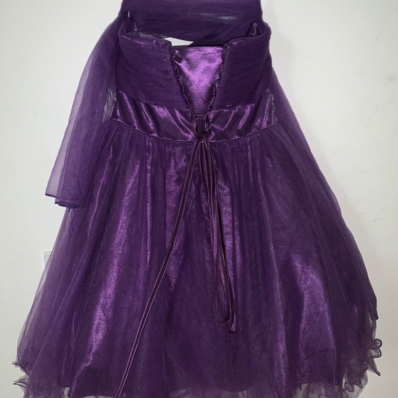 Purple quinceanera/sweet sixteen/prom Dress - Picture 2 of 4